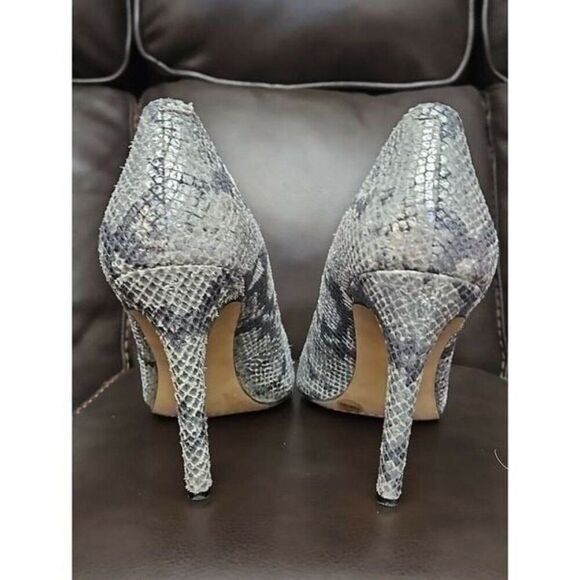 Vince Camuto KAIN Snakeskin Print High Heels Shoes Women's Size 8.5 - Picture 6 of 8